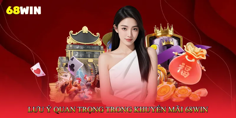 Khuyến Mãi 68Win - Nhận Quà Giá Trị Khi Tham Gia Trò Chơi 3 Những lưu ý quan trọng trong Khuyến mãi 68Win